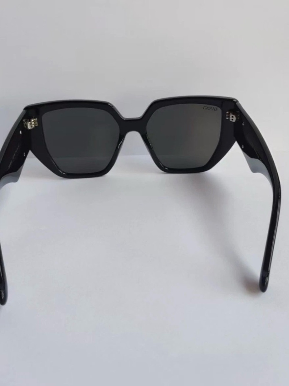 Gucci Women Black Oversized Square Sunglasses New with Box! - Picture 7 of 8